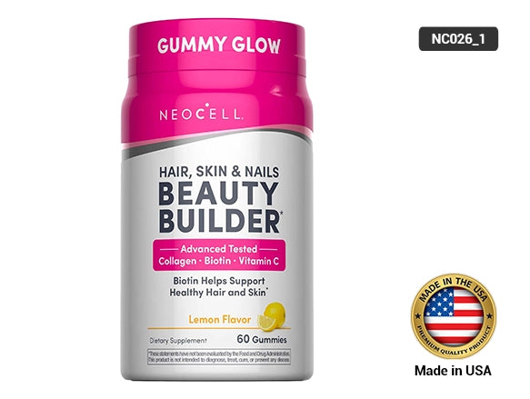 NeoCell Hair, Skin & Nails Beauty Builder – Collagen, Biotin & Vitamin C 60 Gummies in Sri Lanka